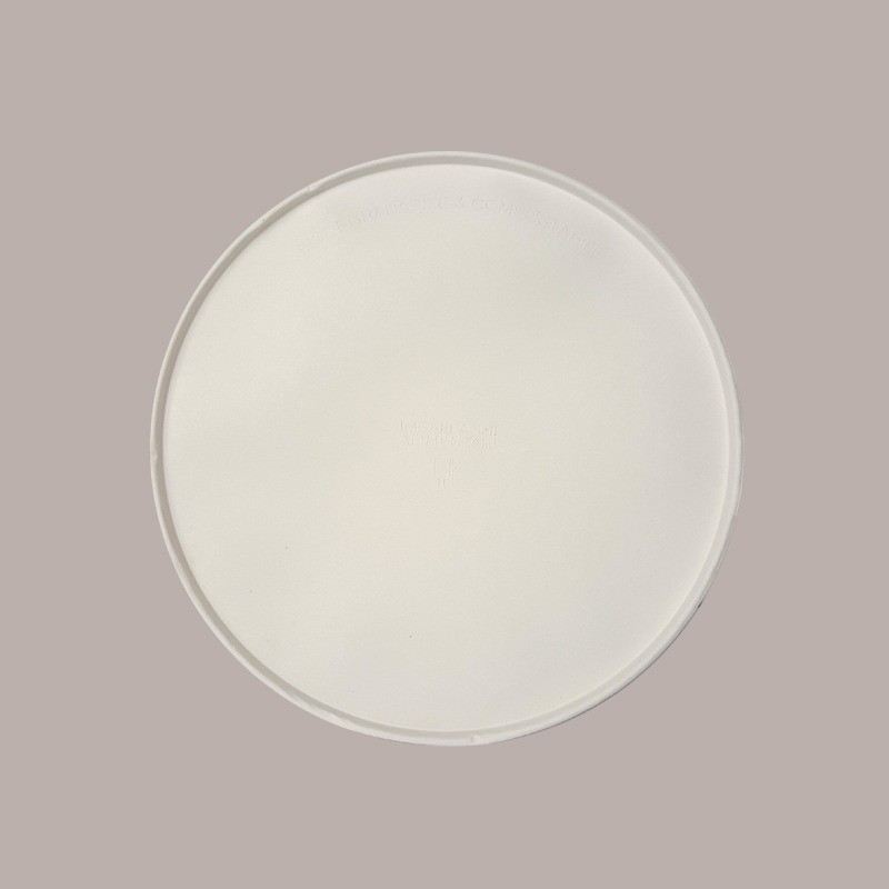 25 Pezzi Piatto Bio Eco Pizza Dm33 in Carta Polpa Pura Cellulosa [327eb223]