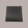 10 Kg Sottotorta Vassoio Cartone Quadrato ALA Oro Nero 25x25 cm [e465229e]