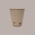 50 Pz Bicchiere Carta Bamboo Biodegradabile Compost 420cc 12oz [e7fdf8ea]