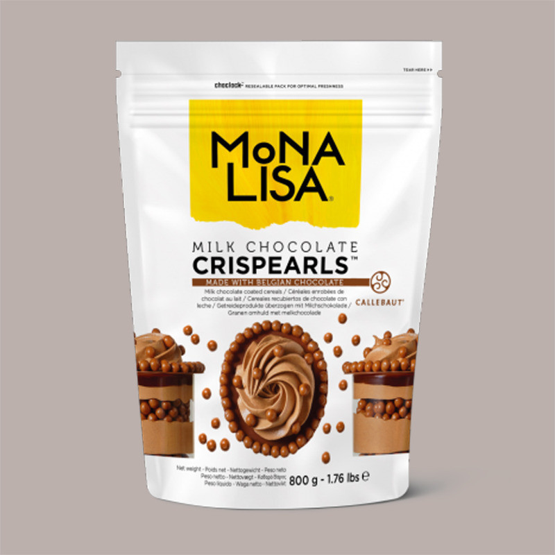 Cerealini Ricoperti al Cioccolato Latte Crispearls Callebaut 800 gr [2fe63eca]