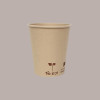 50 Pz Bicchiere Carta Bamboo Biodegradabile Compost BHF25 8oz [e7d1e408]