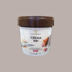 5 Kg Crema Spalmabile Ruby RB1 Ripieno al Cioccolato Callebaut