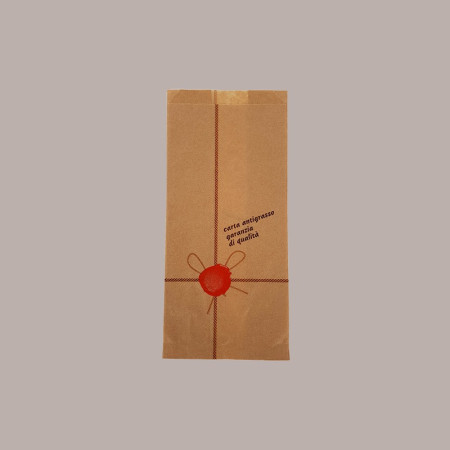 1000 Pz Sacchetto Carta Avana Antigrasso Ceralacca Bio 14x30 cm [6d43b4cd]