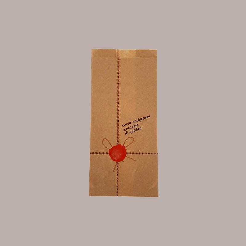 1000 Pz Sacchetto Carta Avana Antigrasso Ceralacca Bio 14x30 cm [6d43b4cd]