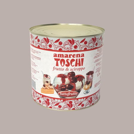 3,2 Kg Amarena Ciliegia Salsa allo Sciroppo Precandita TOSCHI [23092469]