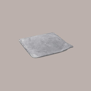 10 Pz Vassoio Stone Quadrato 20x20 Grigio ALCAS per Dolci Torte [463bf985]