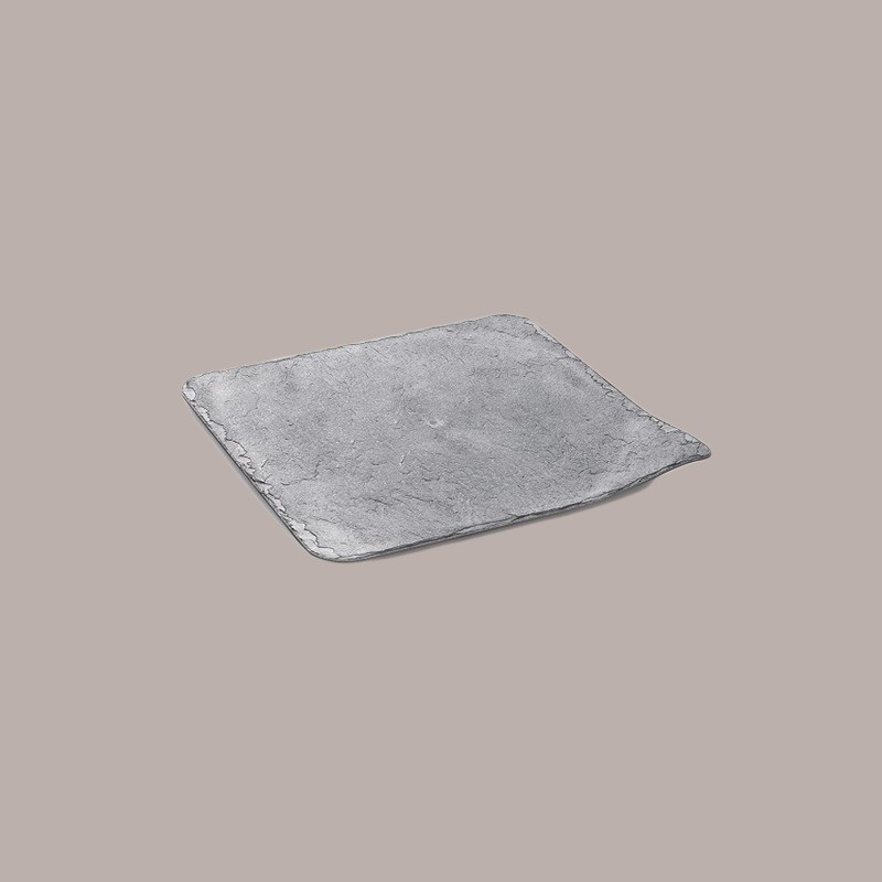 10 Pz Vassoio Stone Quadrato 20x20 Grigio ALCAS per Dolci Torte [463bf985]