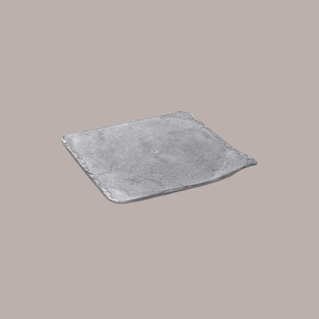 10 Pz Vassoio Stone Quadrato 28x28 Grigio ALCAS per Dolci Torte [fb86b6bd]