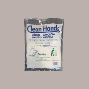 100 Pezzi Guanti Igenico Coex Ricambio per Manopola Clean Hands