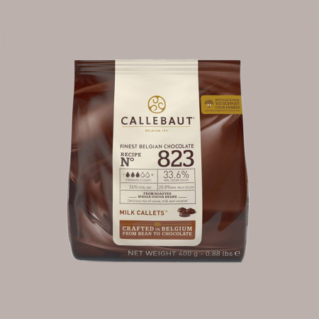 400 gr Cioccolato di Copertura al Latte 823 Callets CALLEBAUT [c27406a6]