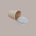 50 Pz Bicchiere Carta Bamboo Biodegradabile Compostabile 350cc 10oz [c964f657]