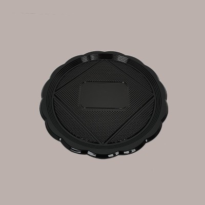 30 Pz Vassoio Tondo Nero Medoro Dm26 ALCAS per Torte Dolci [cdb532f9]