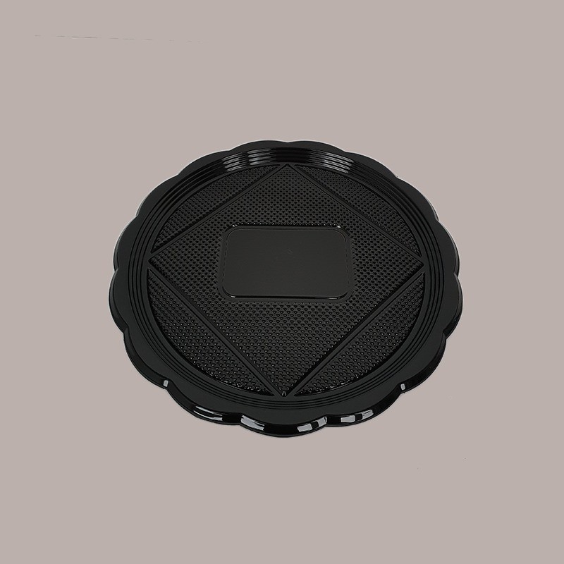 30 Pz Vassoio Tondo Nero Medoro Dm26 ALCAS per Torte Dolci [cdb532f9]