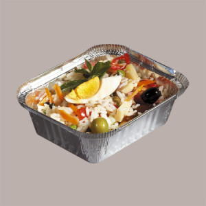 100 Pz Coperchio in Carta per Contenitore Vaschetta Alluminio CR45L Contital [64d27f57]
