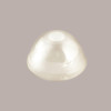 100 Pz Bicchiere Plastica PET 400cc (0,3 L alla Tacca 1/2 Pinta) + Coperchio Cupola con Foro Monouso [9007bda4]