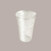 100 Pz Bicchiere Plastica PET 350cc (0,25 L alla Tacca) + Coperchio Piatto taglio croce Bibita Birra [0e4940bc]