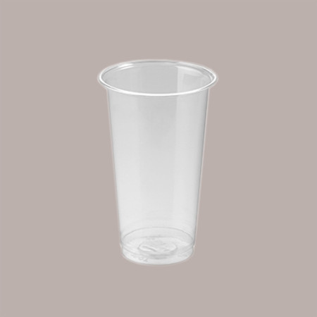 50 Bicchiere Plastica PLA Bio Tumbler 350cc (0,3 L alla Tacca) + Coperchio Piatto Taglio Croce [22f257d4]