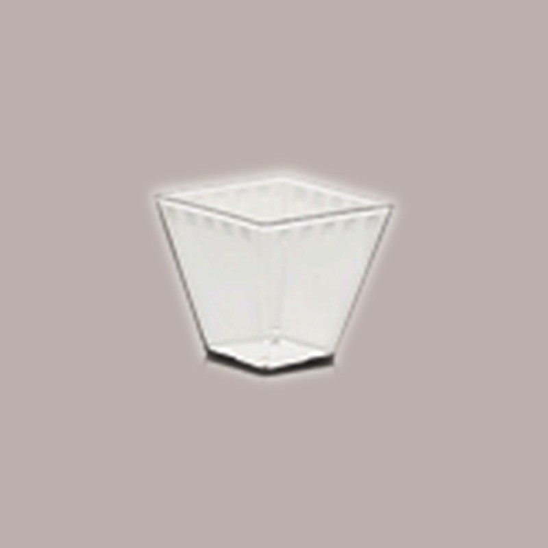 50 Pz Monoporzione ERA Trasparente 120cc Finger Food Mini Dessert [1f63acc1]