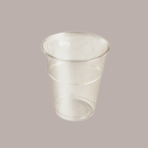 50 Pz Bicchiere Plastica PET MonousoTrasparente 250cc (0,2 L alla Tacca) Bibita Birra [422808b4]
