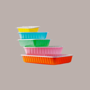 100 Pz Coperchio per Vaschetta Plastica Porzionabile Gelato 650cc Alcas [4789cab9]