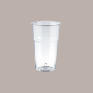 50 Pz Bicchiere Plastica Kristal Cup 300cc (0,25 L alla Tacca) Monouso per Bibite Fredde [0b3afa65]
