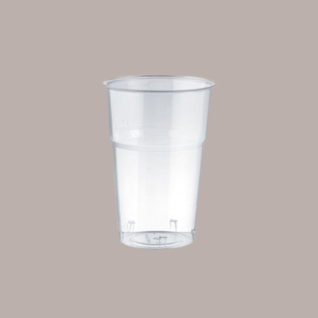 40 Pz Bicchiere Plastica Kristal 575cc (0,4 L alla Tacca) Monouso Bibite Fredde [b9777c7f]