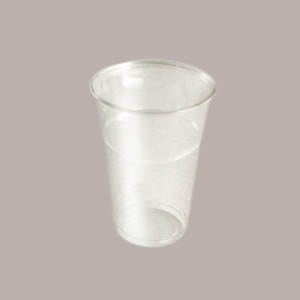 100 Pz Bicchiere Plastica PET Monouso 200cc + Coperchio Piatto Taglio Croce [2f480c73]