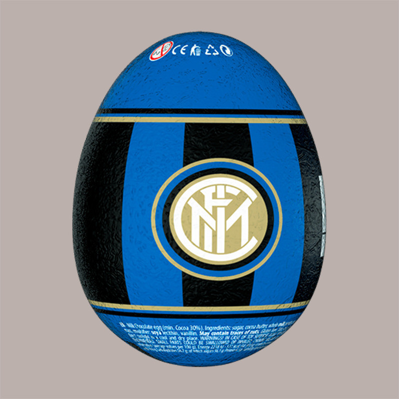 Inter Ovetto Cioccolato al Latte 20 gr con Sorprese Dolfin Espositore da 24 pezzi [af74c24b]