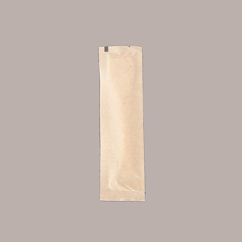 200 Pz Palettina Biodegradabile PLA Beige Imbustate Carta in Box [6c42f23a]