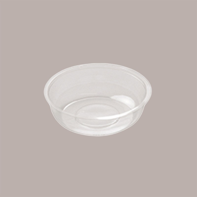 100 Bicchiere Plastica PET 650cc (0,5 L alla Tacca) + Coperchio Cupola Senza Foro [1e703ef4]