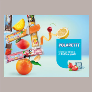 30 Pz (1260 Ml) Polaretti Ghiaccioli Fruit Pronti da Gelare con Sorpresa Telo Mare Sun&Fun Edizione Limitata Dolfin