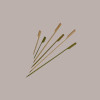 100 Pezzi Spade Spiedino cm 9 Natural Bamboo Legno [4e584d5d]