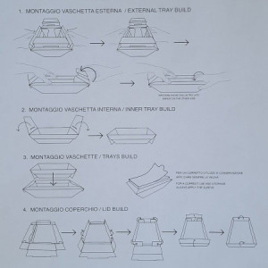 50 Pz Termoscatola Vaschetta per Gelato Completamente in Carta Papergel 350gr [6f4eaf98]