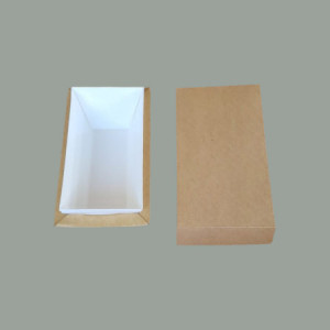 50 Pz Termoscatola Vaschetta per Gelato Completamente in Carta Papergel 500gr [dab37ba0]