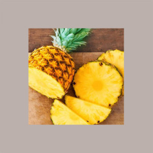 1,5 Kg Purea di Frutta 100% Gusto Ananas Conservazione a Temperatura Ambiente