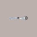 Spatola Acciaio con Manico Policarbonato Trasparente Ideale per Gelato 26cm [b65c6d47]