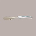 Spatola in Acciaio con Manico Ergonomico Trasparente Satinato Ideale per Gelato 26cm [ee6506f9]