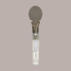 Spatola in Acciaio con Manico Ergonomico Trasparente Satinato Ideale per Gelato 26cm [805e84f0]
