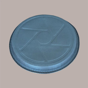 10 Pz Stampo Teglia Forma Cottura Rotonda in Carta Forno Antiaderente Optima Dm260H23mm