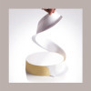 10 Pz Stampo Monouso in Plastica Bianco per Semifreddi Bavaresi One Strip Dm140H40 mm [9c0b0d33]