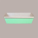 20 Pz Stampo Forme Cottura Carta Forno Verde Usa e Getta per Plumcake 200gr 84x170H50mm [416f3c18]