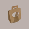 20 Pz Scatola Astuccio Carta Marrone Economica Strip per Panettone Alto da 750g/1000g 220x155H235mm [f1da690f]