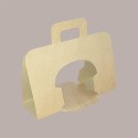 20 Pz Scatola Astuccio in Cartoncino Marrone Strip per Colomba Panettone da 750g 265x190H215mm [72452f4d]
