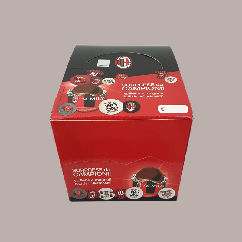 Milan Ovetto Cioccolato al Latte 20 gr con sorprese Dolfin Espositore da 24 pezzi [a708ceeb]