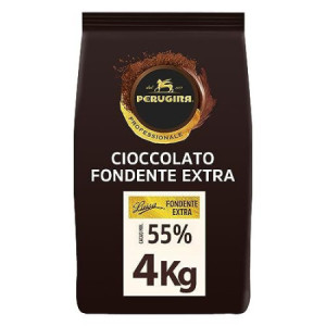 4 Kg Cioccolatino Copertura Fondente Extra 55% Luisa Perugina