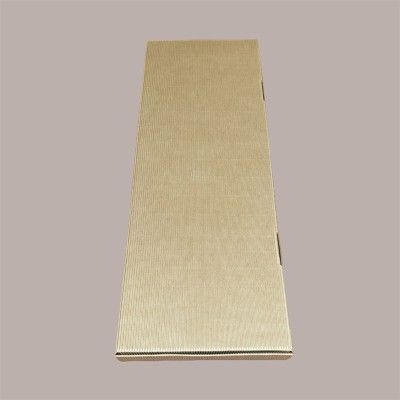 10 Pz Scatola Cartoncino Liscio Avana Porta Salmone Trancio 700x250H40mm [2272ae2c]