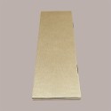 10 Pz Scatola Cartoncino Liscio Avana Porta Salmone Trancio 700x250H40mm [2272ae2c]