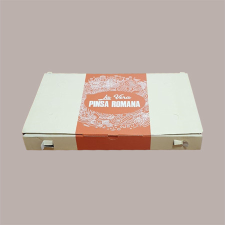 25 Pz Scatola Carta per Asporto Pizza Pinsa Romana 23x36H4cm [e1e31747]