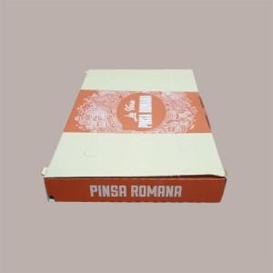 25 Pz Scatola Carta per Asporto Pizza Pinsa Romana 23x36H4cm