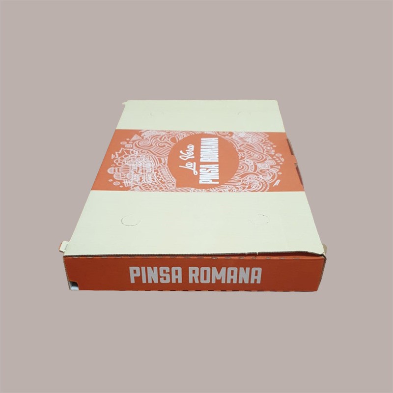 25 Pz Scatola Carta per Asporto Pizza Pinsa Romana 23x36H4cm [38c5544a]